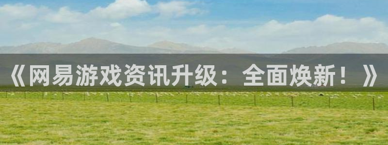 沐春鼎点娱乐：《网易游戏资讯升级：全面焕新！》